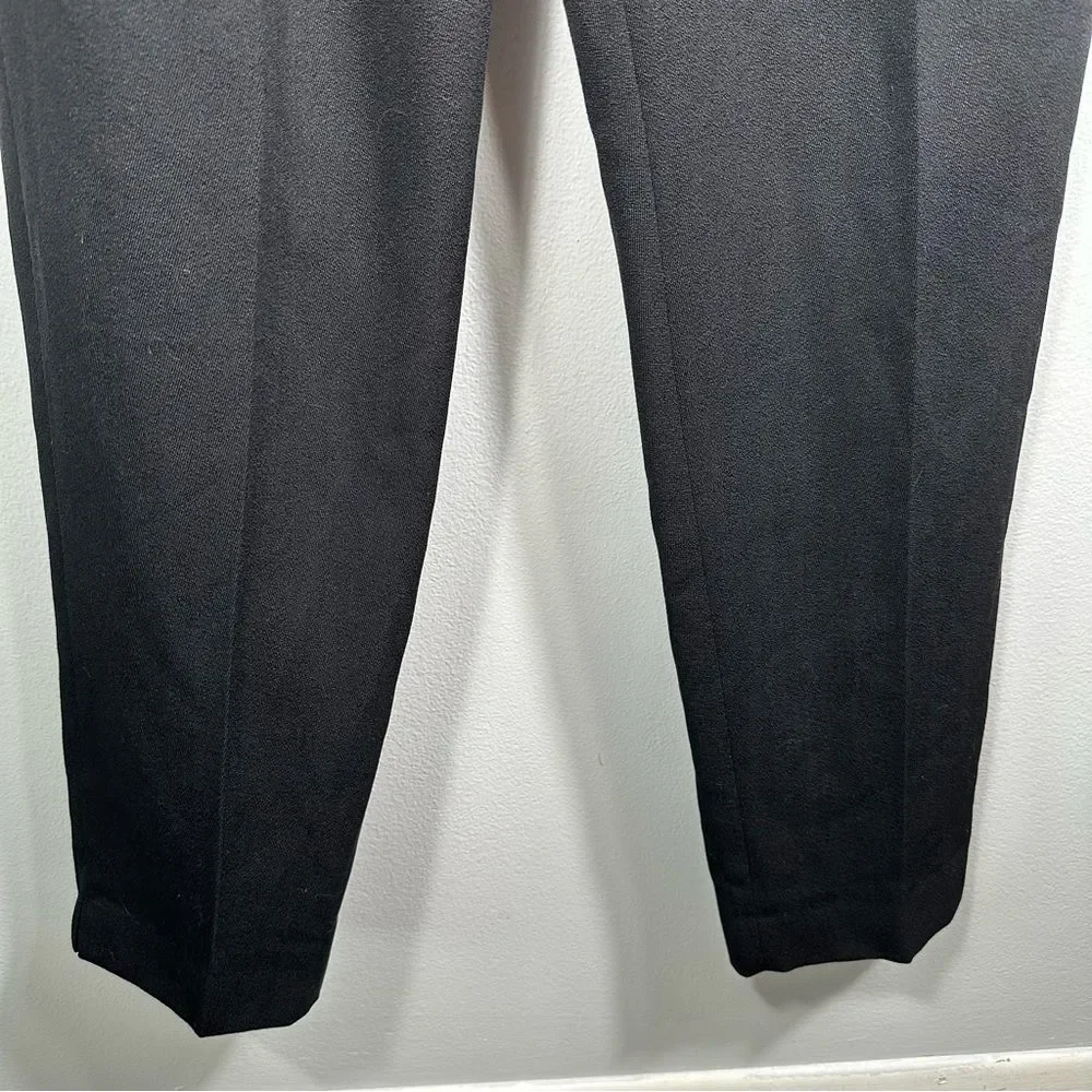 Mondi Vintage Black Pleated Wool Blend Dress Pants NWT Size European 40/US 10
